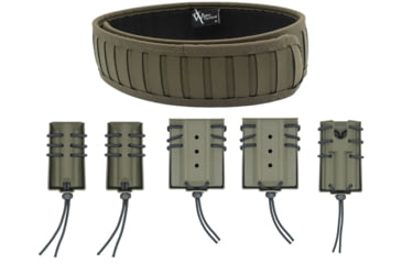 Image of Wilder Tactical The Ultimate Operator Package 1.5in Quick Clip, Ranger Green/Ranger Green, Small, UOP150QCRGRGSM