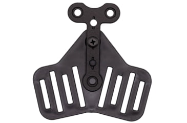 Image of Wilder Tactical UBL Leg Strap Assembly, 1.5in Elastic, Plastic Buckle, Black, UBLLSABK150P