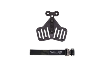 Image of Wilder Tactical UBL Leg Strap Assembly, 1in Webbing, Cobra FM Buckle, Multicam Black, UBLLSAMCB1FM