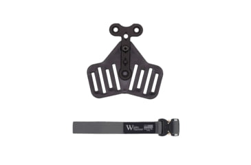 Image of Wilder Tactical UBL Leg Strap Assembly, 1in Webbing, Cobra FM Buckle, Wolf Gray, UBLLSAWG1FM