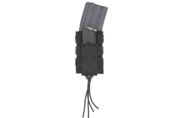 Image of Wilder Tactical Urban Assault Stacked Rifle/Pistol Magazine Pouch, Malice Clip, Black, UASRPSBKFLMC