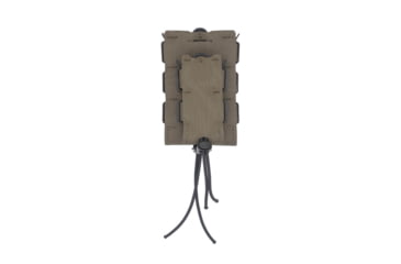 Image of Wilder Tactical Urban Assault Stacked Rifle/Pistol Magazine Pouch, Malice Clip, Ranger Green, UASRPSRGFLMC