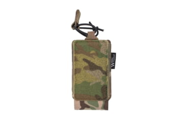 Image of Wilder Tactical Urban Assault Universal Small Radio Pouch, Fight Light Malice Clip, Multicam, UAURMCSMFLMC
