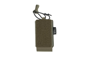 Image of Wilder Tactical Urban Assault Universal Small Radio Pouch, UAB Clip, Ranger Green, UAURRGSMUABMC