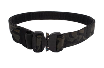Image of Wilder Tactical Urban Defender Belt 1.5 w/ Velcro Inner Belt, Multicam Black, 40-44, UDBMCBXL