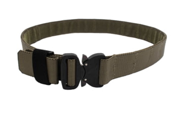 Image of Wilder Tactical Urban Defender Belt 1.5 w/ Velcro Inner Belt, Ranger Green, 28-32, UDBRGSM