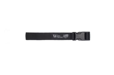 Image of Wilder Tactical Webbing Leg Strap, Plastic Buckle, Right Hand, Black, LSBK1P