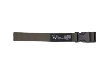 Image of Wilder Tactical Webbing Leg Strap, Plastic Buckle, Left Hand, Ranger Green, LSRG1P-LH