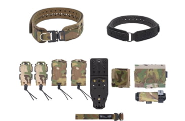 Image of Wilder Tactical Womans Hitman Gear Charlie Truform Elite Full Curve Kit w/Mhp Adapter, 1in Prostyle D-Ring, Multicam, Extra Small/Large, WHMGCHEKMC15