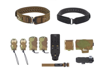 Image of Wilder Tactical Womans Hitman Gear Charlie Truform Elite Full Curve Kit w/Mhp Adapter, Cobra Fm, Nemesis Woodland Ltd, Extra Small/Large, WHMGCHEKNEM13