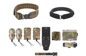 Image of Wilder Tactical Womans Hitman Gear Charlie Truform Elite Full Curve Kit w/Mhp Adapter, V-Buckle, Multicam, Extra Small/Large, WHMGCHEKMC11