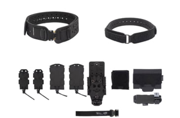 Image of Wilder Tactical Womans Hitman Gear Charlie Truform Elite Mid Curve Kit w/Qls Receiver, Cobra Fm, Black, Extra Small/Large, WHMGCHEKBK04