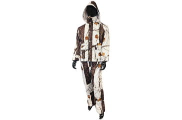 Image of WILDFOWLER Waterproof Insulated Bibs - Mens, Wildtree Snow, 4XL, PWF102-WTS-4X
