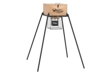 Image of Wildgame Innovations Heavy Metal 200 - 200 lb Flat Box Metal Feeder System, Brown HM-200D