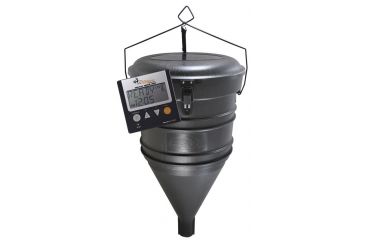 Image of Wildgame Innovations Pile DrivR - 30 lb Powder/ Bran Hanging Feeder, Black W50AUG