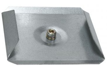 Image of Wildgame Innovations 6 Volt Motor - 1/8 in Shaft Spinner Plate for Game Feeder, Black 6VSP