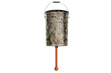 Image of Wildgame Innovations Nudge - 50 lb Demand Pail Feeder, Camo W50N