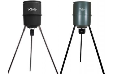 Image of Wildgame Innovations Quick Set 270 - 270 lb / 30 Gallon Poly Barrel Feeder
