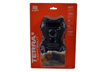 Image of Wildgame Innovations TERRA 8 Lightsout 8 MP Micro Digital Trail Camera, Black, TR6B1-7