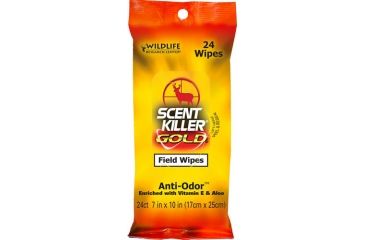 Image of Wildlife Research Center Scent Killer, Gold Field Wipes 24 pk., 1295