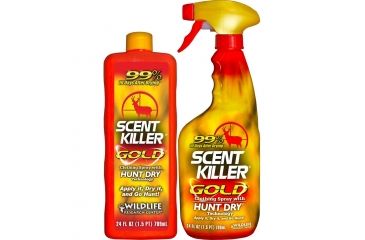 Image of Wildlife Research Center Scent Killer, Gold Spray Combo 2-24 oz. 1259