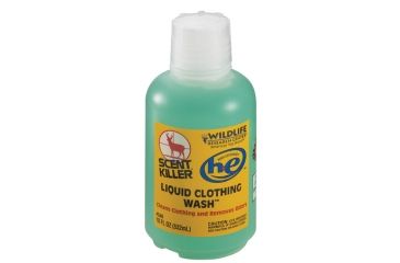 Image of Wildlife Research Center Scent Killer Super-Charged Liquid Clothing Wash 18 Ounces, 546