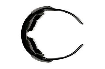 Image of Wiley X CQC Goggles - Smoke and Clear Lenses, Matte Black Frame