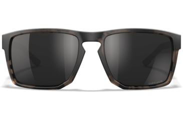 Image of Wiley X Active 6 Apex Captivate Pol Sunglasses, Brown Frame, Matte Tortoise Black Mirror Lens, AC6APX05