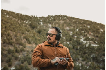 Image of Wiley X Active 6 Apex Captivate Pol Sunglasses, Matte Black Frame, Tungsteen Mirror Lens, AC6APX04