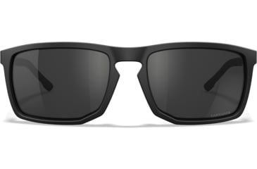 Image of Wiley X Active 6 Axe Captivate Pol Sunglasses, Matte Black Frame, Grey Lens, AC6AXE02