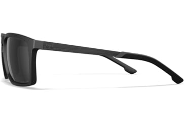 Image of Wiley X Active 6 Axe Captivate Pol Sunglasses, Matte Black Frame, Grey Lens, AC6AXE02