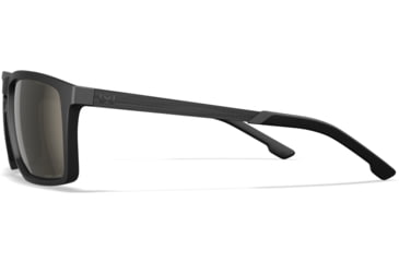 Image of Wiley X Active 6 Axe Captivate Pol Sunglasses, Matte Black Frame, Tungsteen Mirror Lens, AC6AXE04