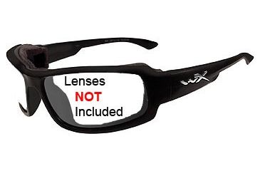 Image of Wiley X Airborne Sunglasses Frame ONLY - Gloss Black Frame CCAIR01F