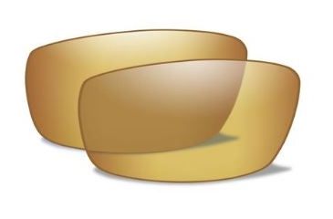 Image of Wiley X Boss Replacement Lens,Polarized Venice Gold Mirror Amber CCBOSP