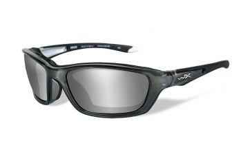 Image of Wiley X Brick Crystal Metallic Frame w/ RX Bifocal Lenses
