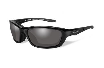 Image of Wiley X Brick Metallic Black Frame w/ RX Bi focal Lenses