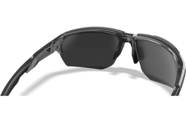 Image of Wiley X Changeable Series Jakl Captivate Non-Pol Sunglasses, Gloss Crystal Grey Frame, Red Mirror Lens, CHJKL06