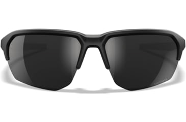 Image of Wiley X Changeable Series Jakl Captivate Non-Pol Sunglasses, Matte Black Frame, Grey Clear Lens, CHJKL01