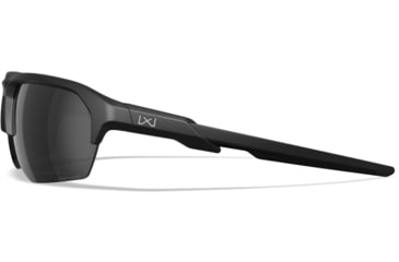 Image of Wiley X Changeable Series Jakl Captivate Non-Pol Sunglasses, Matte Black Frame, Grey Clear Lens, CHJKL01