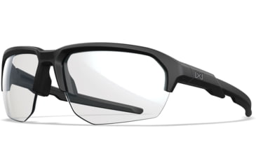 Image of Wiley X Changeable Series Jakl Captivate Non-Pol Sunglasses, Matte Black Frame, Grey Clear Rust Lens, CHJKL08