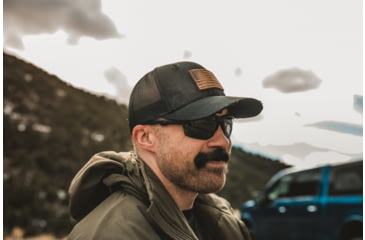 Image of Wiley X Changeable Series Jakl Captivate Non-Pol Sunglasses, Matte Black Frame, Grey Lens, CHJKL02