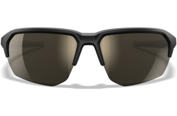 Image of Wiley X Changeable Series Jakl Captivate Non-Pol Sunglasses, Matte Black Frame, Tungsten Mirror Lens, CHJKL04