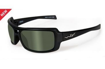 Image of Wiley X Eyewear SSSTA04 Static Safety Glasses Matte Blk Plrzd