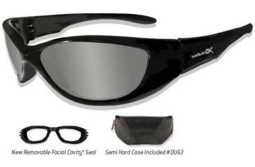 Image of Wiley X Ink Climate Control Sunglasses/ Goggles 747 746