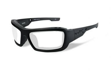 Image of Wiley X Knife Single Vision Prescription Sunglasses, Black OPS-Matte Black Frame, CCKNI01FSV