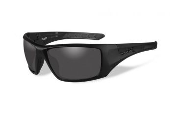 Image of Wiley X Nash Bifocal Prescription Sunglasses, Matte Black Frame, ACNAS01BI