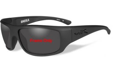 Image of Wiley X Omega Sunglass Frame,Matte Black ACOME07F