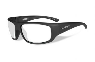 Image of Wiley X Omega Bifocal Prescription Sunglasses, Matte Black Frame, ACOME07FBI