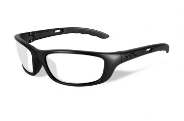 Image of Wiley X P-17 Bifocal Prescription Sunglasses, Black OPS-Matte Black Frame, P-17MFBI