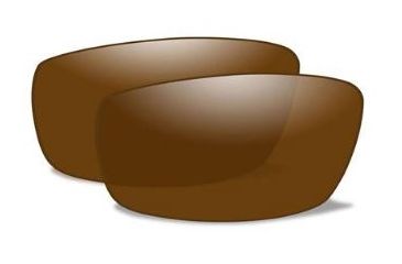 Image of Wiley X Peak Replacement Lens,Polarized Amber ACPEAPA